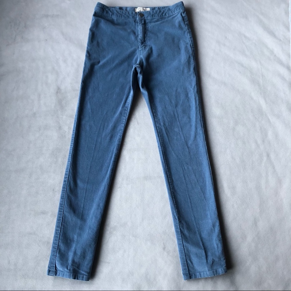 Zara ~ Blue Corduroy Pants ~ Girls Size 13-14